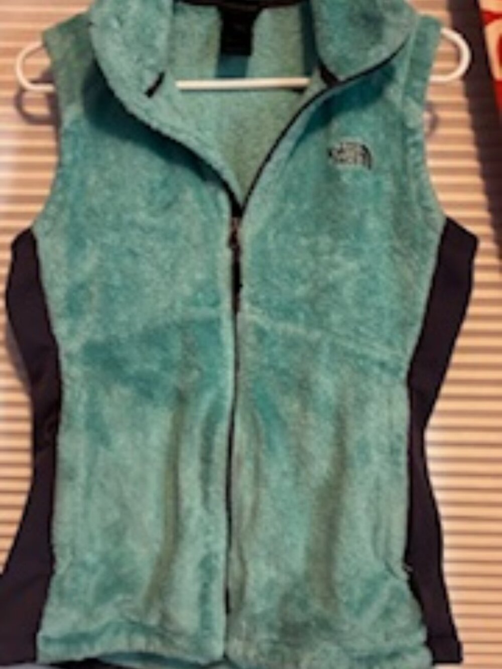 North Face Green Synchilla Vest Size Medium